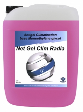 GLYCOL ROSA NET GEL CLIM RADIA para climatización